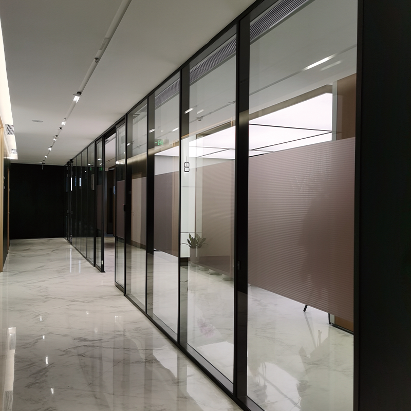 shengnuo glass partition Custom molding glass partition
