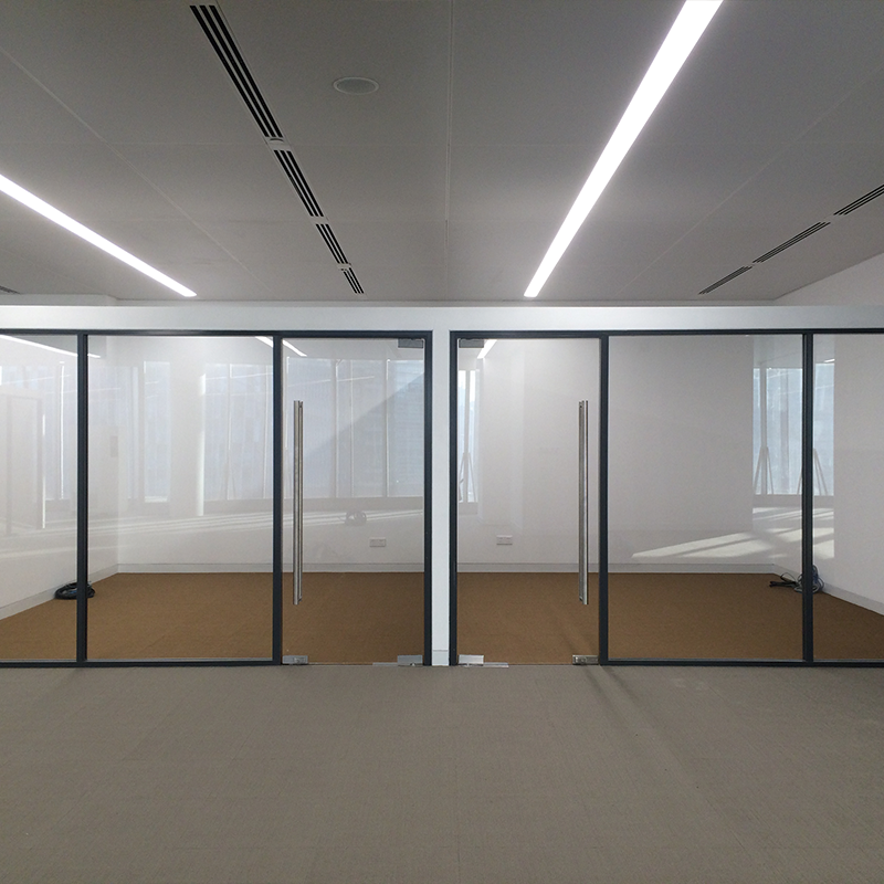 shengnuo  Sound insulation  Glass Partition Single-pane glass partition