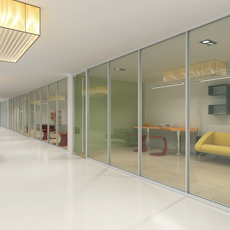 shengnuo  Sound insulation  Glass Partition Single-pane glass partition